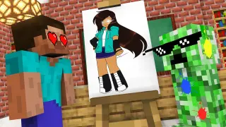 Monster School : DRAWING CHALLENGE ALL EPISODE - Minecraft Animation