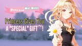 Princess Give You A "Special" Gift {ASMR Roleplay} {F4A} {Princess x Knight} {First Kiss}