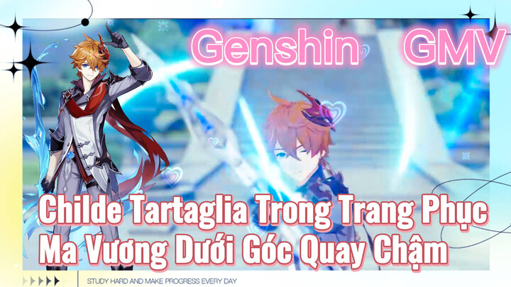 [Genshin, GMV] Childe Tartaglia Trong Trang Phục Ma Vương Dưới Góc Quay Chậm