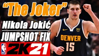 Nikola Jokić Jumpshot Fix NBA2K21 with Side-by-Side Comparison