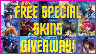 MOBILE LEGENDS FREE SKIN GIVEAWAY | FREE SKIN GIVEAWAY MOBILE LEGENDS NOVEMBER 2021