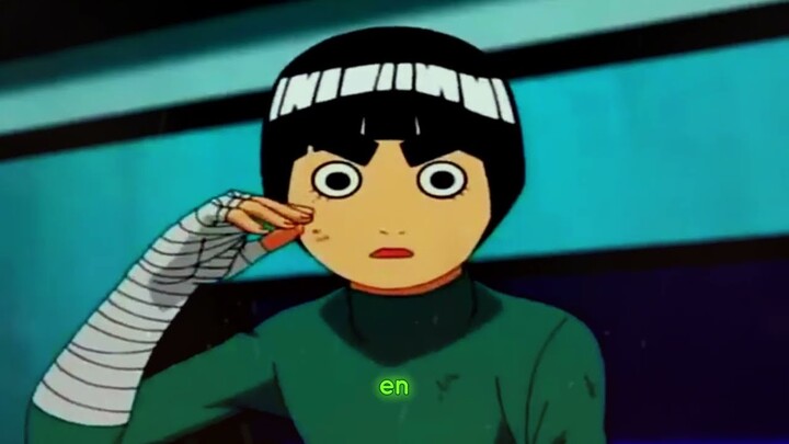 Rock lee vs Gaara pelea completa