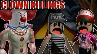 HES CHASING US! Roblox The Clown Kilings Reborn [Warning : Anix Screams]