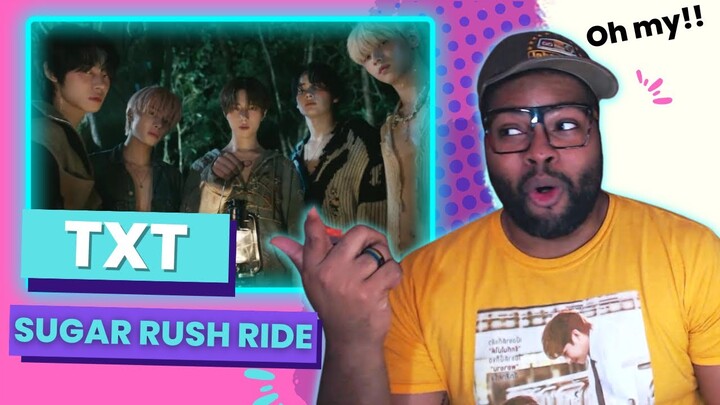 These VISUALS 🔥😍 | FIRST TIME REACTION to TXT’s (투모로우바이투게더) 'Sugar Rush Ride' Official MV