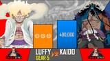 Luffy Vs Kaido Power Levels  - One Piece Power Levels | BJM Anime