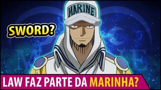 TRAFALGAR LAW É UM MARINHEIRO SECRETO DA SWORD?! A ESPADA QUE QUEBRARÁ O ESCUDO REVELADA!