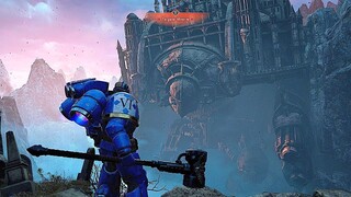 Emperor Titan Scene - Warhammer 40K Space Marine 2