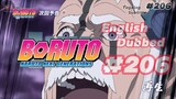 Boruto Episode 206 Tagalog Sub (Blue Hole)