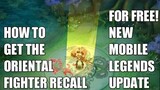 HOW TO GET THE ORIENTAL FIGHTERS RECALL!? NEW UPDATE!!