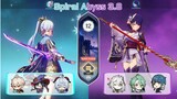 Spiral Abyss 3.8 : Ayaka & Raiden Hyperbloom | Genshin Impact