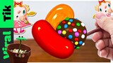 Eating Candy Crush Saga In Real Life | ViralTik ASMR Mukbang Strange Food