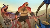 SAURIA series of paleontological animations, Episode 1: Blood debt paid with blood