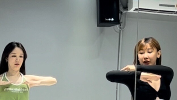 Dance basics private training 22, a song to practice arm control and frame