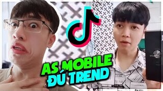 AS MOBILE CŨNG ĐÚ TREND TRỨNG RÁN QUẦN QUÈ BƠ CHIÊN MỠ | HÙNG AKIRA XEM TIK TOK FREE FIRE