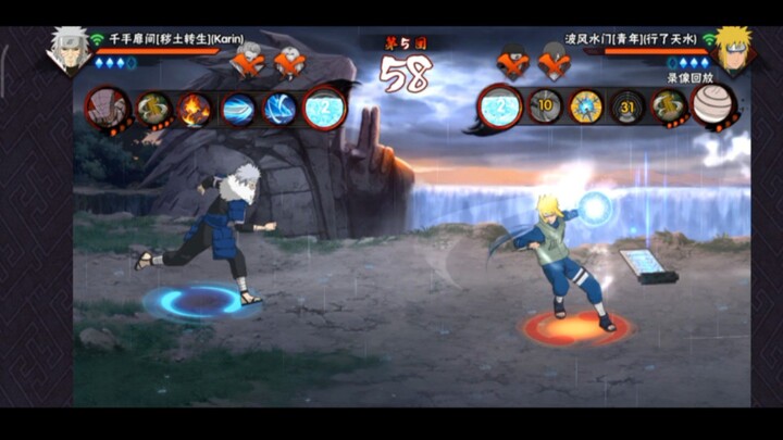 Pertarungan Hiraishin TERCEPAT!!! Edo Tobirama Senju VS Jounin Namikaza Minato