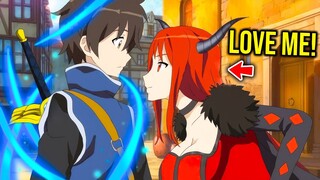 Hero Falls in Love with Bᴜsᴛʏ Demon Queen that wants him! | Anime Recap