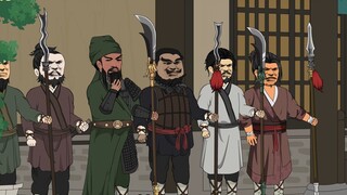 ตอนที่ 18 丨 Guan Yu, Zhang Fei และคนอีกหกคนแสดงอีกครั้งในฐานะเด็กหนุ่มผู้อันตราย และตัวตนของ Liu Man