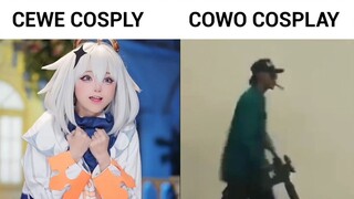 COWO CEWE KETIKA COSPLAY