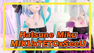 [Hatsune Miku/MMD] TDA, MIKUxTETOxSeeU