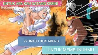 BLACKBEARD MENGINCAR LUFFY DATANG KE EGHEAD