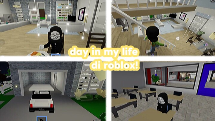 day in my life di roblox||roblox Indonesian||games