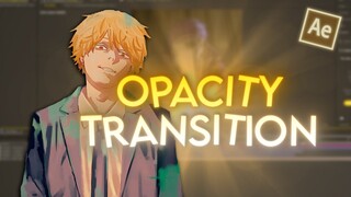 Advanced Opacity Transition || After Effects AMV Tutorial