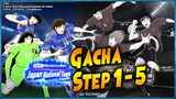 BANJIR BANSOS DB!! GACHA STEP 1-5 JAPAN PART 3 & SPAIN 🔥 Captain Tsubasa Dream Team