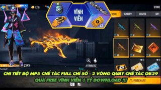 Free Fire| Chi tiết vòng quay chế tác MP5 full chỉ số - 2 vòng quay chế tác OB29