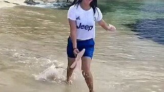 Enjoying the Harip Beach in Hinatuan#beach