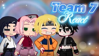 🦊Team 7 React🐍|PT.1|+Sai|Rushed|SasuSaku|