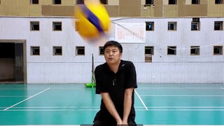 Volleyball Tutorial #63 [What is the difference between catching a float ball and a jump serve] What