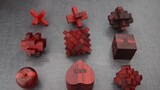 [DIY] Ông Mộc chơi mẫu chín kiểu Burr puzzle