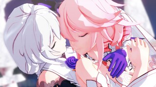 [Honkai Impact SanMMD/Sakura]♥Tatap mataku♥[Tidak Ada Besok]