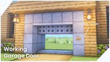 Cara Membuat Working Garage Door - Minecraft Tutorial Indonesia
