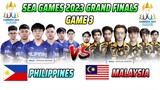 [TAGALOG] PHILIPPINES VS MALAYSIA GAME 3 | SEA GAMES 2023 MLBB MALE GRAND FINALS
