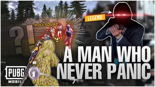 NEVER PANIC GAMEPLAY | PUBG MOBILE