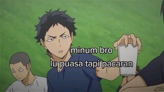minum bro lu puasa tapi pacaran🗿🔥