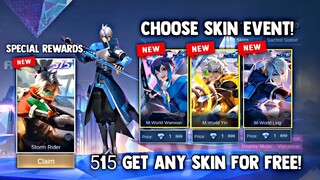 515 M-WORLD SKIN FOR 1 DIAMONDS AND SPECIAL REWARDS SKIN! NEW EVENT | MOBILE LEGENDS 2022