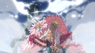 Aokiji salva Smoker da Doflamingo - ONE PIECE