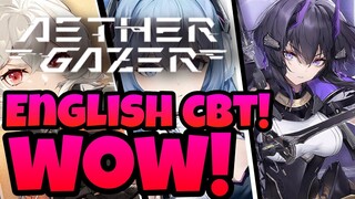 Aether Gazer English CBT - This Game Is Amazing! *First Impression*