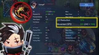 GRANGER MAINS WILL SURELY LOVE FIRST ITEM WAR AXE BUILD AFTER WATCHING THIS VIDEO! - MLBB