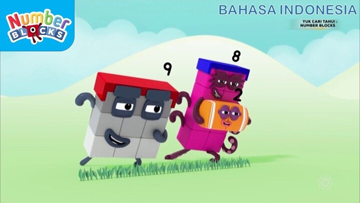 Dua dan Tiga [S2E13] | Numberblocks (Bahasa Indonesia)