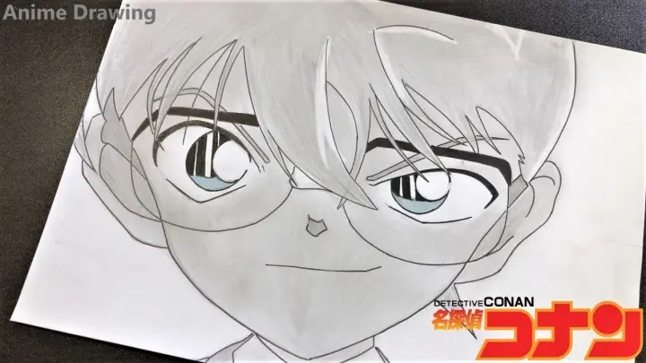 How To Draw Detective Conan Step By Step Easy In 3 Minutes Bilibili