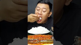 mukbang terong balado pedas