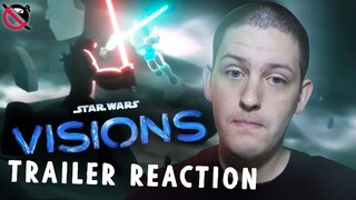 Star Wars Visions OFFICIAL TRAILER Reaction