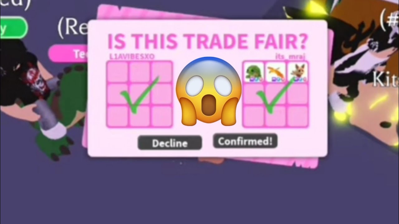 ⚖️ Trade Changes & Scam Prevention update! ⚖️ - Adopt Me!