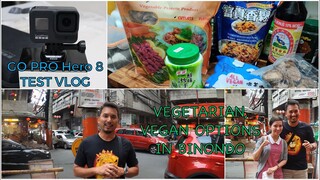 GO PRO Hero 8 TEST VLOG | Vegan Option in BINONDO China Town