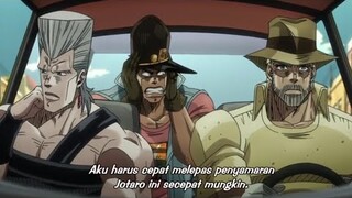 Jojo season 2: Stardust Crusaders episode 27 REACTION Subtitle Indonesia