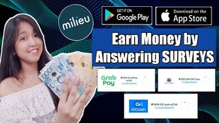 MILIEU SURVEY APP | MILIEU APP REVIEW | MILIEU SURVEY APP TUTORIAL | PANG LAMAN NG GCASH THIS 2020!