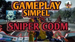 GAMEPLAY SIMPEL SNIPER CODM - ToshirooCODM😼😼
